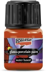 Pentart Üveg és porcelánfesték 30 ml narancs