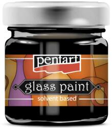 Pentart Üvegfesték 30 ml fekete
