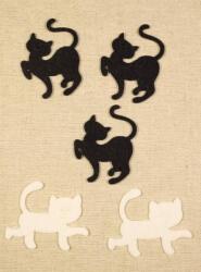 Penta collection Filcfigura - Cica (5 db/cs, kb. : 6 cm)