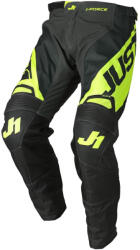 Just1 Pantaloni atv cross Just1 J-Force Vertigo, culoare gri galben fluo, marime 32 (675002009400232) - mxenduro