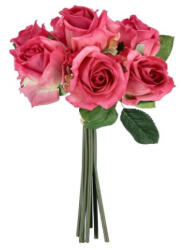 Bizzotto Buchet Trandafiri artificiali roz verzi Ø22x28h (0173078)