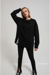 Moodo Oversize суитшърт с надпис Moodo Moodo | Cheren | ЖЕНИ | XS
