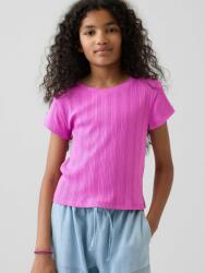GAP Бебешка тениска с ребра GAP GAP | Rozov | Момичешки | XS - zoot - 40,97 лв