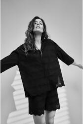 Moodo Черна oversize копченна риза Moodo Moodo | Cheren | ЖЕНИ | XS