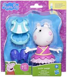 Peppa Pig Set Figurina Si Accesorii Vestimentare Oita Suzy 15cm (f8859_g0330) Figurina