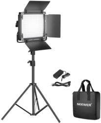 Neewer 660, panou de lumina LED, set studio cu 1 trepied, doua culori, CRI 97+, geanta transport