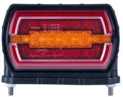 Horpol Lampa LED Tripla multifunctionala, 13.1cm, 12V-24V, pozitie, frana, semnalizare spate, montaj inferior (LZD 2790/B)