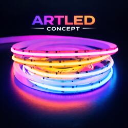 ART Banda LED COB RGB Digital Running Waterfall WS2811 420 LED M 12W M 5 metri (ARTAC-090-86580)