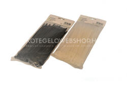 Düwi Olcsó hobbi - hosszú gyorskötöző 500x4, 8 fekete (50db/csomag)