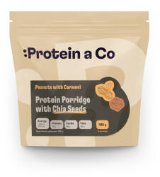 Protein a Co ProteinaCo fehérje zabkása chiával 480 g Válassz ízt: Földimogyoró karamellel