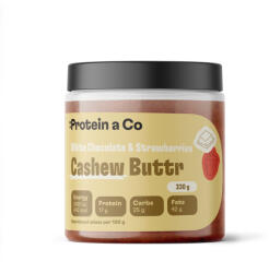Protein a Co ProteinaCo Kesudiókrém fehér csokoládéval és eperrel 330 g