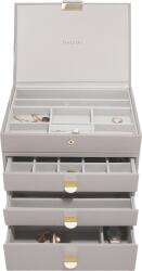 Stackers Casetă pentru bijuterii Stackers Classic cvadruplă taupe cu 3 sertare (76242)