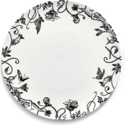 Serax Set 2 farfurii întinse Unity Floral Fantasy, 23, 5 cm, model floral (B9224211-008)