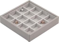 Stackers Casetă pentru talismane Stackers cu 16 compartimente taupe (73759)
