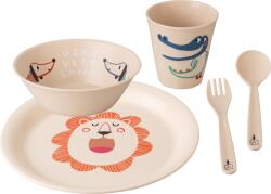 Koziol Veselă și tacâmuri pentru copii Very very at home bej 5 el (8642758) Set pentru masa bebelusi