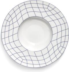 Serax Set 2 farfurii adânci Nido 02, 28 cm, alb-albastru (B9225052-026)