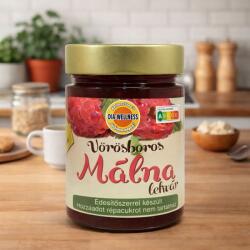 Dia-Wellness Vörösboros Málna Lekvár C-vitaminnal 380 g - naturreform