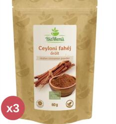 BioMenü Bio Ceyloni Fahéj őrölt TRIO 3X60 g - naturreform