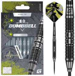 GOAT Darts szett steel GOAT Dumbbell, 30g, 90% gravírozott