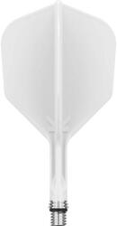 Target Darts toll és szár egyben TARGET K-Shift fehér, rövid szár és No6 elforgós toll