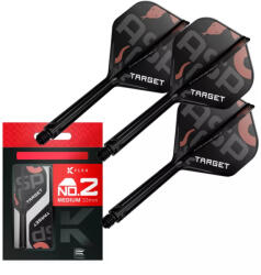 Target Darts toll és szár egyben Target K-Flex Nathan Aspinall, hosszú szár, No2 toll