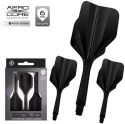 Harrows Darts toll és szár egyben Harrows Solo fekete, No6 toll és közepes szár