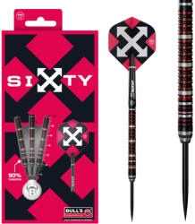 BULL'S Darts Dart szett Bull's Sixty S2, steel, 21g, 90% gravírozott