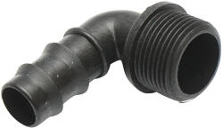  Cot conector stut tub picurare 20mm, filet exterior 3/4 inch pentru sisteme de irigatii (DISPR32)