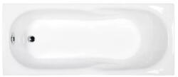 M-Acryl Nora fehér színű egyenes akril kád 170x70 kádlábbal és peremrögzítővel (12186)