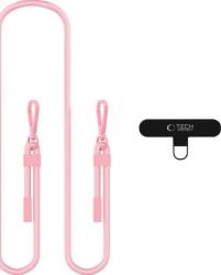 Tech-protect C5SE zsinóros crossbody pánt baby rózsaszín (5906302336029)