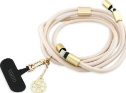 GUESS Crossbody Pánt 4G Charm USB-C/USB-C Töltőkábellel Bézs (GUCCUCNY4GDE)