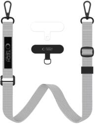 Tech-protect C6S crossbody pánt ceruza színű szürke (5906302362882)