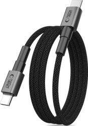 Tech-Protect Ultraboost Dna Magtwist Type-c Kábel Pd 100w / 5a 200cm Vas Szürke (5906302331871)