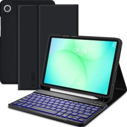 Tech-Protect Sc Pen + Billentyűzet Galaxy Tab A9 / A11 8.7 X110 / X115 / X133 / X135 Fekete (5906302335008)