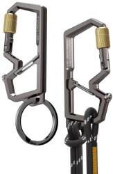 SPIGEN karabiner kulcstartóval 2. generáció, 1 db, gunmetal (AHP08894)