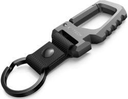 Tech-protect SLIDELOCK karabiner kulcstartó, gunmetal (5906302363582)