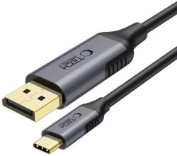 Tech-Protect Ultraboost Kábel Type-c-ről Displayport 1.4 8k 60hz 180cm Fekete (5906302321780)