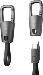 Tech-protect Ultraboost Dna Kulcstartó Type-c Kábel Pd 60w / 3a Vas Szürke (5906302331963)