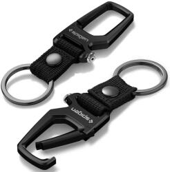 SPIGEN karabiner kulcstartóval 2 db, fekete (AHP08270)