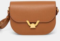 Coccinelle bőr táska COCCINELLEDEW - barna Univerzális méret