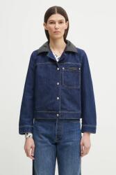 Wales Bonner rövid kabát Sea Denim - sötétkék XS