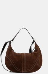 Answear. LAB velúr táska - barna Univerzális méret - answear - 47 990 Ft