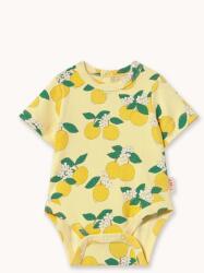 Tinycottons gyerek body ORANGES RIB BODY - sárga 80