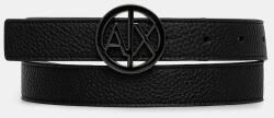 Armani Exchange kétoldalas női műbőr öv - fekete 70 - answear - 16 590 Ft