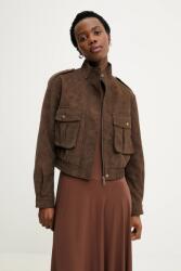 Answear. LAB rövid kabát - barna S - answear - 38 990 Ft