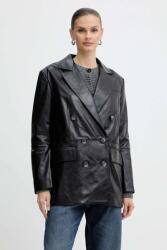 Max&Co MAX&Co. bőrmellény - fekete 36