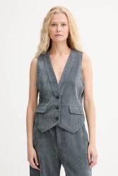 MUNTHE kordbársony mellény LILLIAN - szürke 36