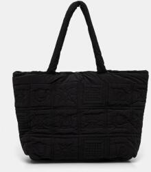 Nanushka kézitáska SOFT TOTE - fekete Univerzális méret