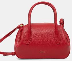 Yuzefi bőr táska OYSTER MINI DUFFLE - piros Univerzális méret