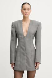 La Mania gyapjú kabát SELVIE - szürke 36